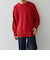 SHIPS any:〈手洗い可能〉ラム ライク クルーネック カラー ニット 24AW◇