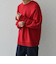 SHIPS any:〈手洗い可能〉ラム ライク クルーネック カラー ニット 24AW◇