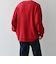SHIPS any:〈手洗い可能〉ラム ライク クルーネック カラー ニット 24AW◇