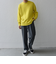 SHIPS any:〈手洗い可能〉ラム ライク クルーネック カラー ニット 24AW◇