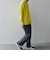 SHIPS any:〈手洗い可能〉ラム ライク クルーネック カラー ニット 24AW◇
