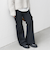 〈手洗い可能〉ストレッチ フレア パンツ