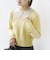 【WEB限定】〈手洗い可能〉布帛 襟付き ニット プルオーバー