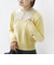 【WEB限定】〈手洗い可能〉布帛 襟付き ニット プルオーバー