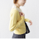 【WEB限定】〈手洗い可能〉布帛 襟付き ニット プルオーバー