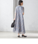 〈結婚式・パーティ〉kaene:パイピング レース Aライン ワンピース