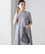 〈結婚式・パーティ〉kaene:パイピング レース Aライン ワンピース