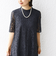 〈結婚式・パーティ〉kaene:パイピング レース Aライン ワンピース
