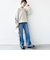 【WEB限定】〈手洗い可能〉ジャカード フラワー ニット プルオーバー