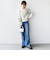 【WEB限定】〈手洗い可能〉ジャカード フラワー ニット プルオーバー