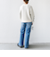 【WEB限定】〈手洗い可能〉ジャカード フラワー ニット プルオーバー