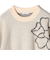 【WEB限定】〈手洗い可能〉ジャカード フラワー ニット プルオーバー