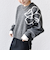【WEB限定】〈手洗い可能〉ジャカード フラワー ニット プルオーバー