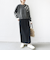 【WEB限定】〈手洗い可能〉ジャカード フラワー ニット プルオーバー