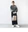 【WEB限定】〈手洗い可能〉ジャカード フラワー ニット プルオーバー