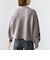 【WEB限定】〈手洗い可能〉ジャカード フラワー ニット プルオーバー