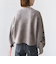 【WEB限定】〈手洗い可能〉ジャカード フラワー ニット プルオーバー