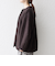 《追加予約》SHIPS any: シャギー ノーカラー コクーン コート