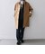 SHIPS any: PURE WOOL MELTON ステンカラー コート ◇
