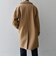 SHIPS any: PURE WOOL MELTON ステンカラー コート ◇