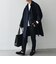 SHIPS any: PURE WOOL MELTON ステンカラー コート ◇