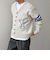 【SHIPS any別注】sports wear:〈手洗い可能〉レタード ニット カーディガン◇