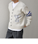 【SHIPS any別注】sports wear:〈手洗い可能〉レタード ニット カーディガン◇