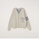 【SHIPS any別注】sports wear:〈手洗い可能〉レタード ニット カーディガン◇