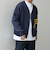 【SHIPS any別注】sports wear:〈手洗い可能〉レタード ニット カーディガン◇
