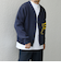 【SHIPS any別注】sports wear:〈手洗い可能〉レタード ニット カーディガン◇