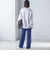 〈手洗い可能〉両面起毛 セミフレア パンツ