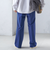 〈手洗い可能〉両面起毛 セミフレア パンツ