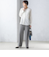 〈手洗い可能〉両面起毛 セミフレア チェック パンツ