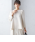 〈セレモニー対応可〉troisiemeCHACO:レース 襟 ブラウス（セットアップ対応）