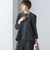 〈セレモニー対応可〉troisiemeCHACO:レース 襟 ブラウス（セットアップ対応）