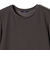 〈洗濯機可能〉ストレッチ リブ ロング スリーブ TEE