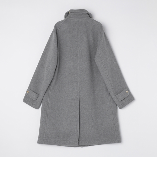 KAPTAIN SUNSHINE: TRAVELLER COAT BEAVER MELTON DOUBLE CLOTH