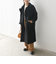 【WEB限定】SHIPS any: バルマカーン コクーン コート 24FW