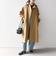 【WEB限定】SHIPS any: バルマカーン コクーン コート 24FW