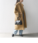 【WEB限定】SHIPS any: バルマカーン コクーン コート 24FW