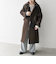 【WEB限定】SHIPS any: バルマカーン コクーン コート 24FW
