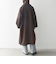 【WEB限定】SHIPS any: バルマカーン コクーン コート 24FW