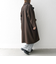 【WEB限定】SHIPS any: バルマカーン コクーン コート 24FW