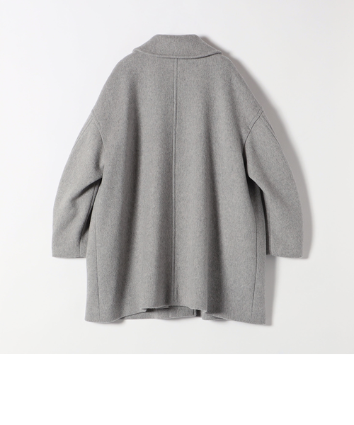 SHIPS any: ノンミュールジングウール ステンカラー ミディ コート