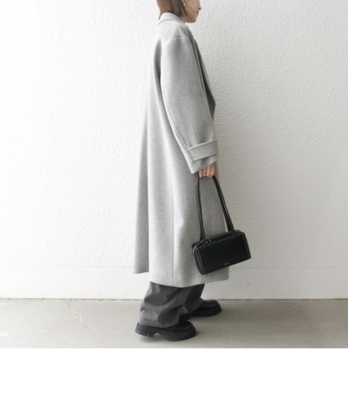 SHIPS any ノンミュールジングウール ロングテーラード コート 24AW SHIPS any（シップス エニィ）の「SHIPS any: ノンミュールジング