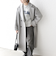 SHIPS any: ノンミュールジングウール  ロング テーラード コート