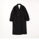 SHIPS any: ノンミュールジングウール  ロング テーラード コート