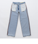 NEO BLUE: PASTEL BLUE SKATE BAGGY JEANS