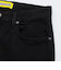 NEO BLUE: BLACK BAGGY SKATE JEANS
