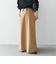 SHIPS any: エア ニードル ストレート ロング スカート